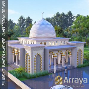 Read more about the article Keindahan Desain Masjid MA17, Model Nabawi dengan Luas 260m² Inspirasi Arsitektur Islami yang Membawa Kedamaian, Kenyamanan, dan Kebersamaan Jamaah