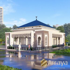 Read more about the article Membangun Rumah Allah: Masjid Minimalis 515 m² dengan Atap Limas yang Penuh Keberkahan, Insya Allah Bisa Menampung 650 Jamaah Sholat. Masjid MA22