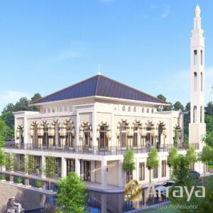Read more about the article Desain Masjid di Area Perbukitan Tepus – Gunung Kidul, Suasana Ibadah Di Pesantren yang Khusyuk di Tengah Alam Sunyi, Menyatukan Spiritualitas dan Lingkungan