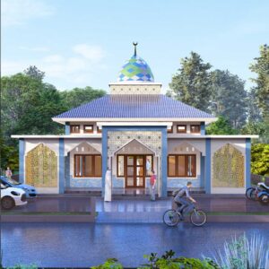 Read more about the article Desain Masjid MA23 Karya Arsitek Arraya, Perpaduan Arsitektur Nusantara dan Islami Modern