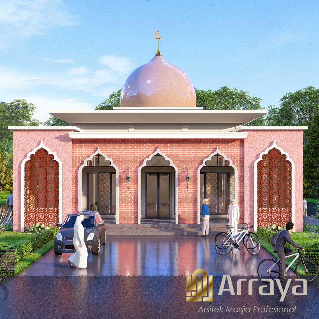 You are currently viewing Desain Masjid MA24 Karya Arsitek Arraya, Perpaduan Arsitektur Timur Tengah dan Islami Modern
